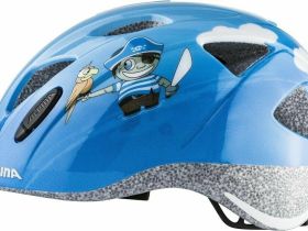 Alpina Велошлем Alpina Ximo Pirate Gloss, цвет Голубой, ростовка 47-51см