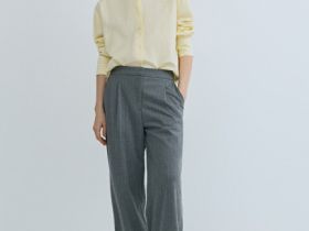 Рубашка из хлопка, Желтый