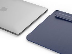 Чехол для ноутбука WIWU Skin New Pro II PU Leather Sleeve для Apple MacBook Pro 16.2 (синий)
