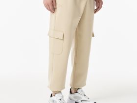 Мужские спортивные брюки Lacoste из эластичного хлопка