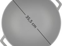 BBQ-Toro Сковорода вок чугунная Ø 35,5 см BBQ-Toro