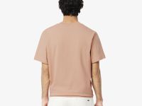 Мужская хлопковая футболка Lacoste с коротким рукавом