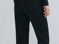 Расширенные книзу брюки, Черный