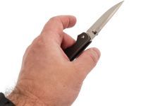 Складной нож Sanrenmu 7073LUX-SK, сталь 12C27, рукоять сталь