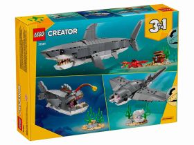 Creator 31381 Конструктор Свирепая акула с сундуком сокровищ