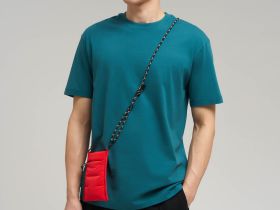 Футболка свободного кроя из джерси