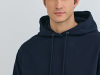 Базовое худи с карманом-кенгуру, Синий