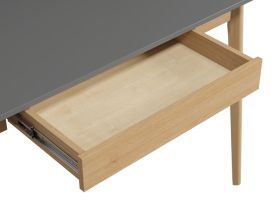 Стол Торвалль-2 120x52 Графитовый/Натуральный