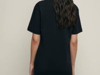 Платье-футболка из трикотажного интерлока