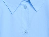 Рубашка из хлопка, Голубой