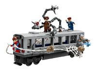 Super Heroes 76321 Конструктор Человек-паук против Доктора Осьминога: Сцена с поездом