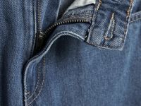 Прямые джинсы для девочек, Синий