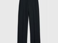 Расширенные книзу брюки, Черный