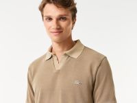 Мужское хлопковое поло Lacoste Regular Fit