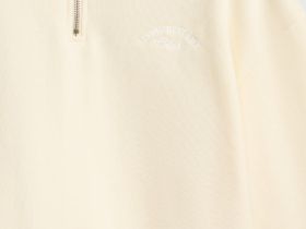 Толстовка с воротником-стойкой на молнии, Желтый