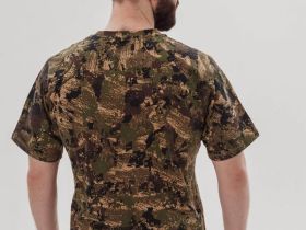 Футболка Remington Green Forest из хлопка для охоты и активного отдыха