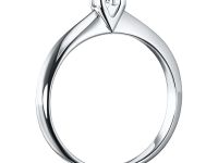 Классическое кольцо из белого золота э4712кц04091200_white