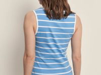 Майка приталенного силуэта в полоску