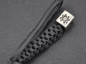 Темляк Lanyard w/ Pewter Spyder Bead, Spyderco BEAD1LY