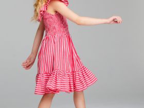 Платье текстильное для девочек