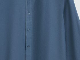 Рубашка из хлопка, Голубой