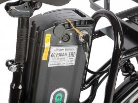 Электровелосипед Gelbert Khan Monster 2, год 2025, цвет Черный