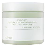Пэды-тонер для тела выравнивающие тон кожи Ji Woo Gae One Step Body Brightening Pad 60шт