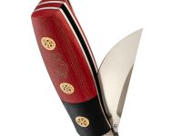 Складной нож Reptilian "Лесовик-02", сталь D2, рукоять G10, Limited Edition, красный