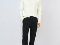 Брюки со стрелками, Черный