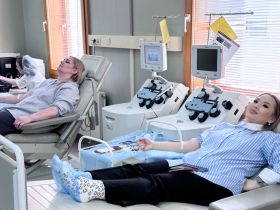 В Якутске работники колонии-поселения сдали кровь
