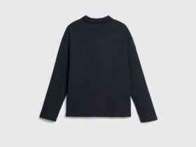 Поло с длинным рукавом для мальчиков, Черный