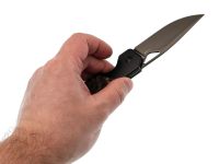 Складной нож Kizer Militaw, сталь S45VN, рукоять титан/карбон
