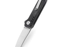 Нож складной Bestech Syntax, сталь 14C28N, рукоять микарта, черный