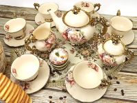 Fanquare Чайный сервиз на 6 человек 15 предметов Rose Flowers English Fanquare