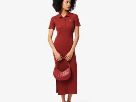 Женское платье Lacoste из органического хлопка