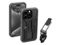 Чехол и кронштейн для мобильного телефона Topeak RideCase для iPhone 15 Pro (черный)