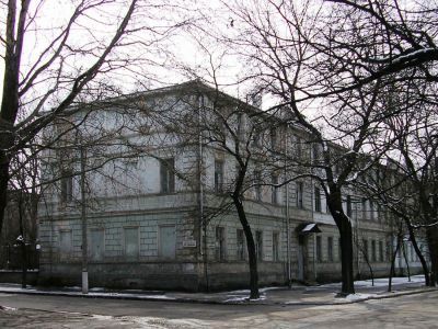 Дом, в котором в 1922-1944 годах жил академик батальной живописи Н.С.Самокиш