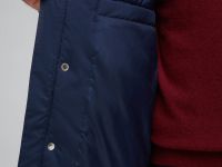 Утепленная куртка с отложным воротником