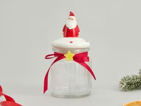 Емкость для хранения Рождественский джем/Christmas jam, дед мороз