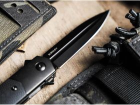 Складной нож Boker Kwaiken Sym, сталь 154CM, рукоять G-10/титан