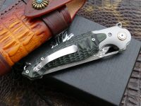 Складной нож Steelclaw Бот, сталь VG-10/дамаск, рукоять G10