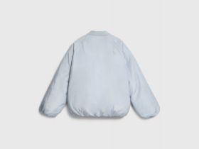 Утеплённая куртка для девочек, Голубой