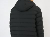 Лёгкая утеплённая куртка, Черный