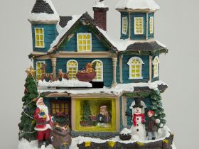 Статуэтка Снежная деревня/Villaggio di Neve I