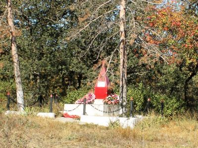 Могила советского воина И.В.Шевченко