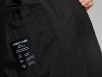 Стеганая куртка с капюшоном