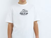 Футболка с принтом, Белый