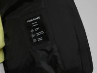 Стеганый пуховик с натуральным пухом