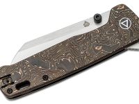 Складной нож QSP Penguin Plus QS130XL-E1, сталь CPM 20CV, рукоять карбон/титан