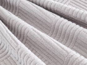 Полотенце махровое Zigzag, серое